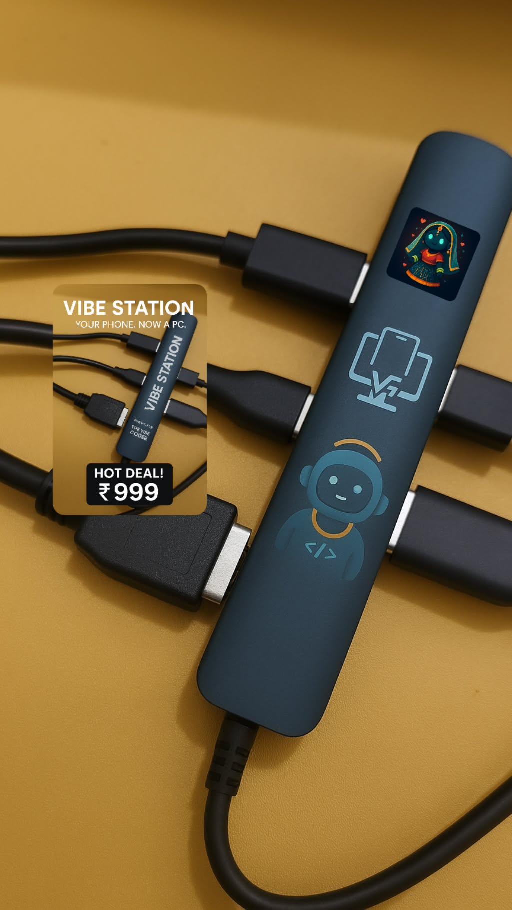 Vibe Station in action